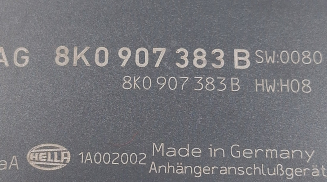Carlig Remorcare Audi A4 B8 (8K) 2007 - 2015 Motorina 8K0907383B, 8K0 907 383 B, 1A002002, P0061817
