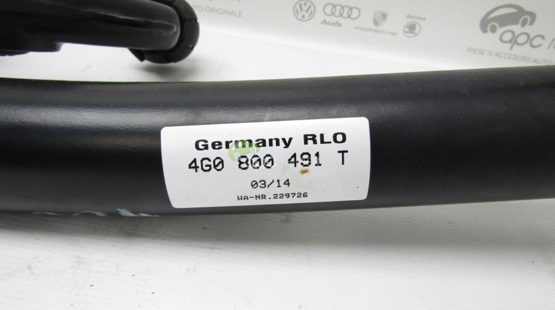 Carlig remorcare cu rabatare electrica - Original - Audi A7 / A6 - Cod: 4G0800491T