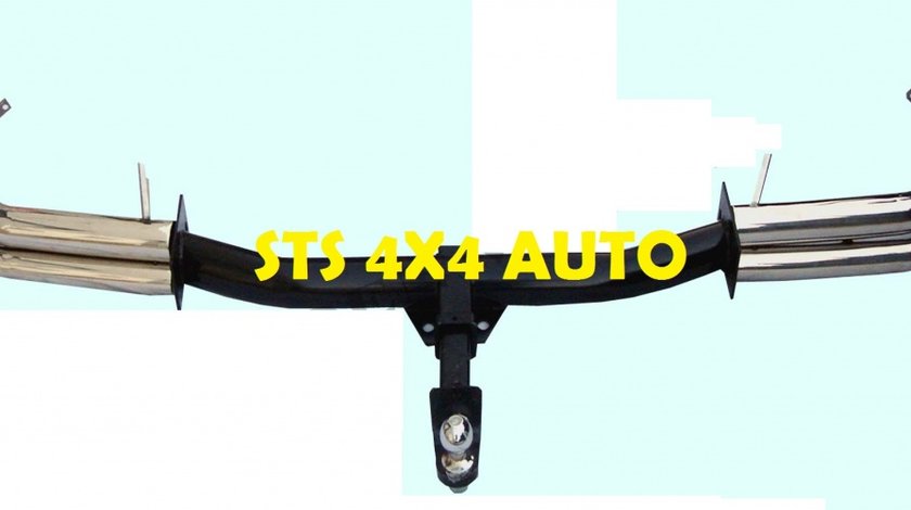 CARLIGE REMORCARE+BARA SPATE DIN INOX TOYOTA RAV4 2006-2012