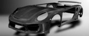 Tuning sau arta? Rusii lanseaza caroseria din carbon pentru Porsche 911 Turbo