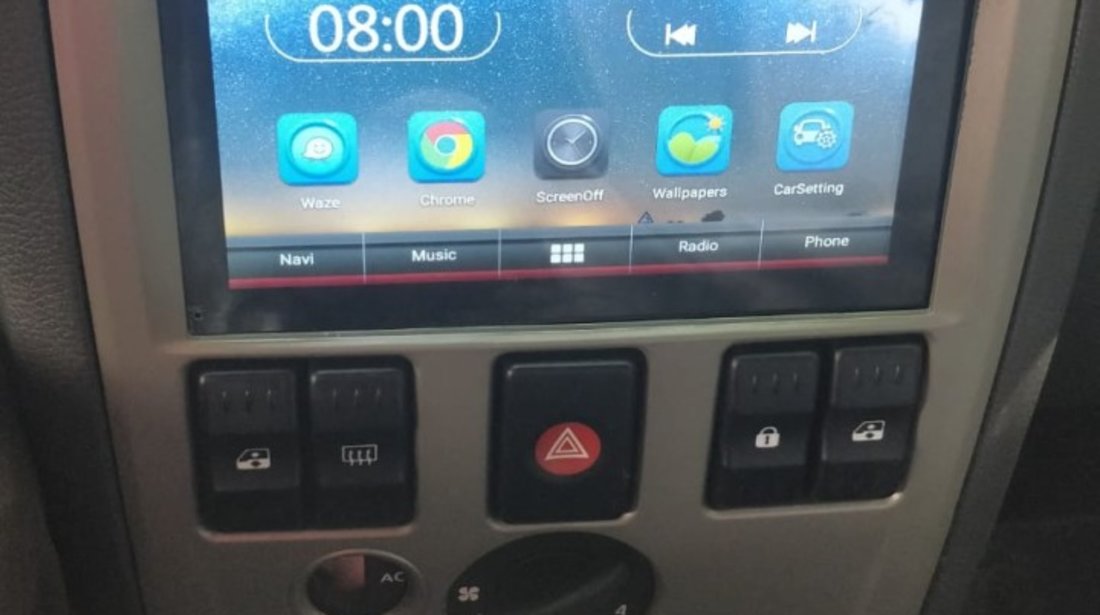 CARPAD NAVIGATIE ANDROID 7.1.2 DEDICATA DACIA LOGAN PH1 NAVD-E902D ECRAN 7" GPS CARKIT 3G WIFI WAZE