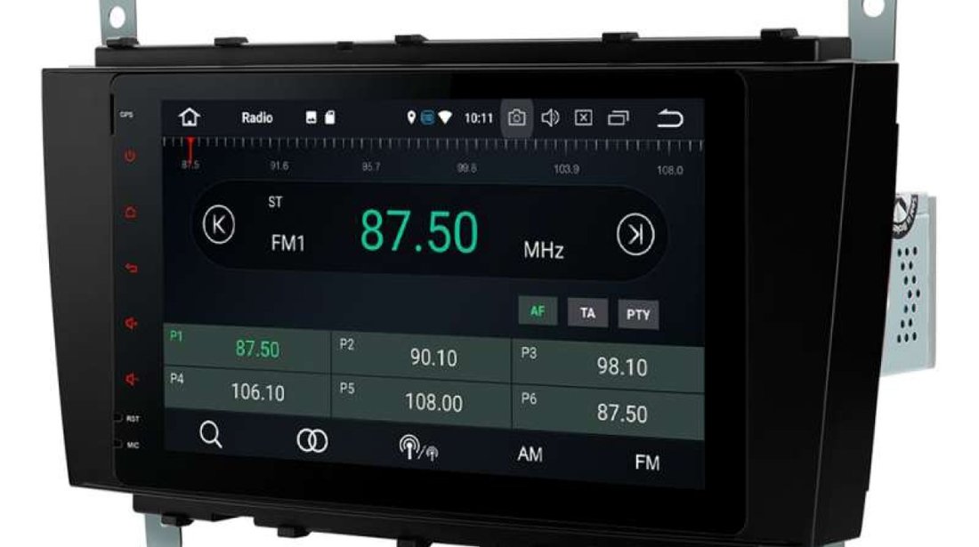 CARPAD NAVIGATIE ANDROID 7.1 DEDICATA MERCEDES-BENZ CLASA C W203 CLC CLK W209 G CLASS W467 NAVD-A851