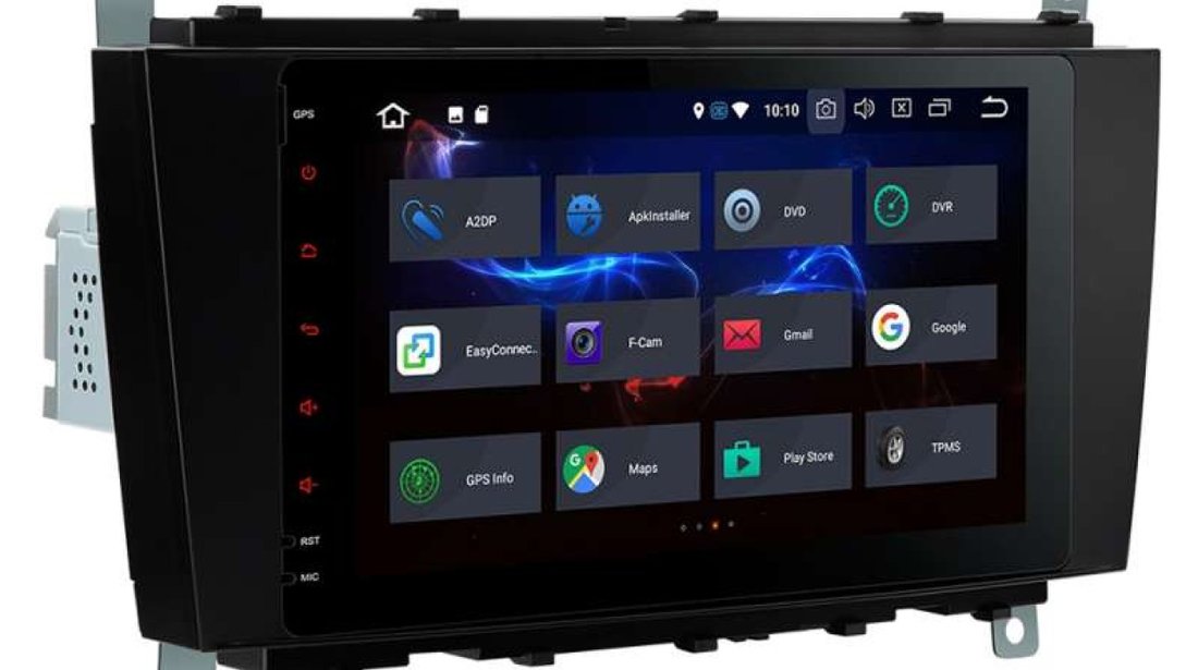 CARPAD NAVIGATIE ANDROID 7.1 DEDICATA MERCEDES-BENZ CLASA C W203 CLC CLK W209 G CLASS W467 NAVD-A851