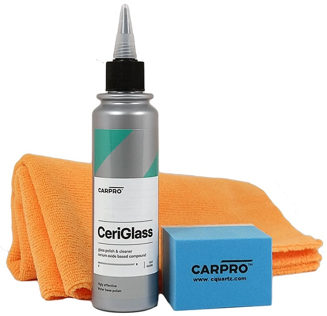 Carpro CeriGlass Kit Polish Sticla 150ML CQCERIKIT