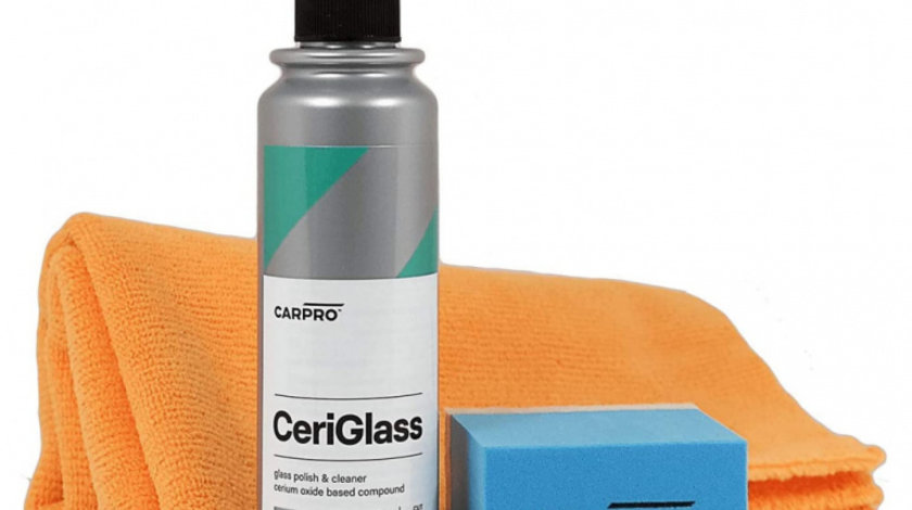 Carpro CeriGlass Kit Polish Sticla 150ML CQCERIKIT