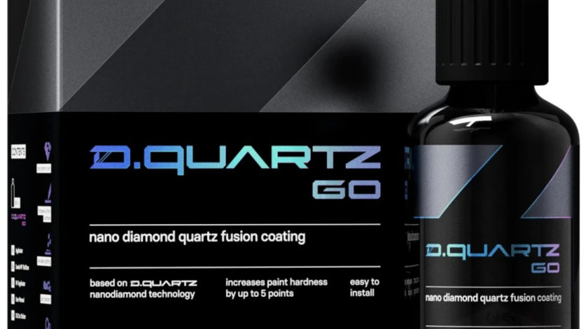 Carpro DQuartz GO Nano Diamond Quartz Fusion Coating Kit Protectie Ceramica 50ML CP-000437
