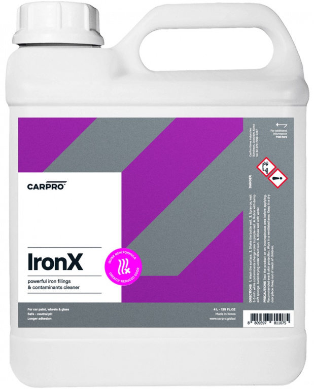 Carpro Iron X Solutie Indepartare Depuneri Fier 4L CQIR4000
