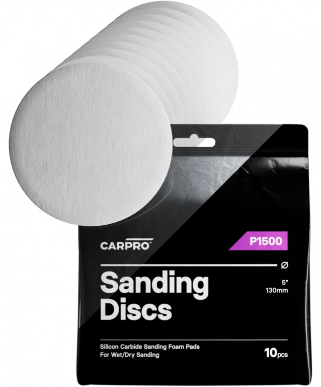 Carpro Sanding Disc Set 10 Buc Disc Slefuit Umed / Uscat 127mm P1500 CP-000668