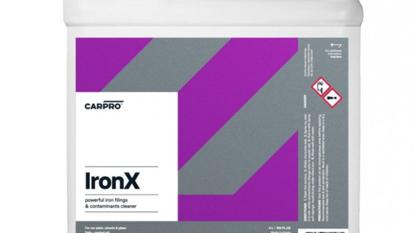 Carpro Solutie Indepartare Depuneri Fier Iron X 4L CQIR4000
