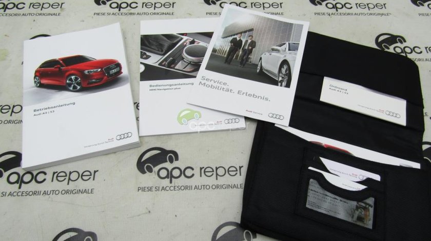 Carte - Mapa documente - manuale Audi A3 8V Sportback