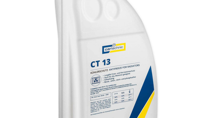 Cartechnic Antigel Concentrat G13 Roz 1.5L CART999 CT13 1,5L