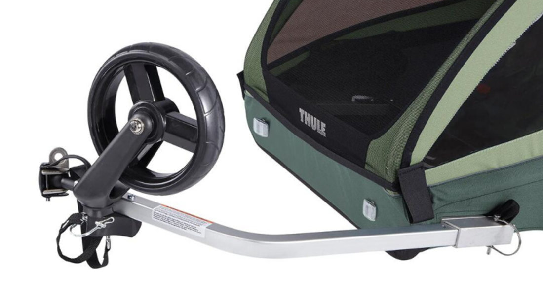 Carucior Chariot Thule Coaster XT Basil Green