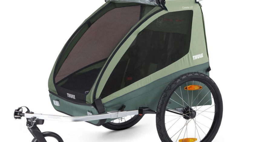 Carucior Chariot Thule Coaster XT Basil Green