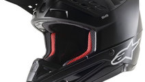 Casca Moto Alpinestars Mx S-M5 Solid Negru / Mat M...