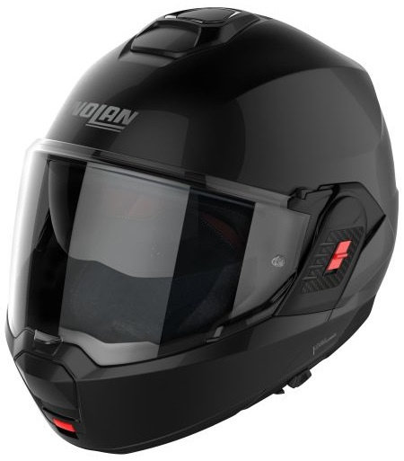 Casca Moto Flip-Up Nolan N120-1 Classic N-Com 3 Negru Marimea XXS N1F000027-003-XXS
