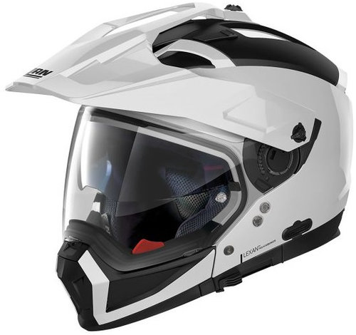 Casca Moto Flip-Up Nolan N70-2 X 06 Classic N-Com 5 Alb Gri / Negru Marimea S N7Y000027-005-S