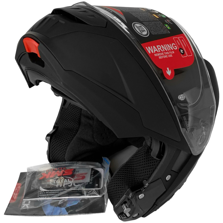 Casca Moto Flip-Up Smk Gullwing Negru Mat Marimea M SMK0116/22/MA200/M