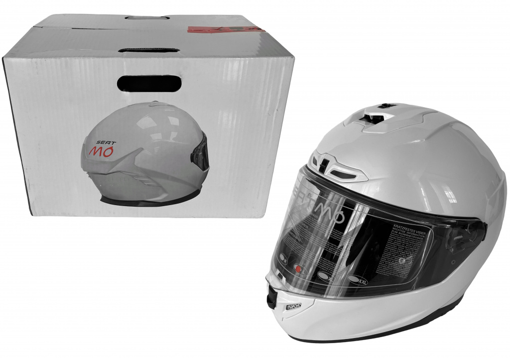 Casca Moto Full-Face Oe Seat Mo Alb 1L0050320C