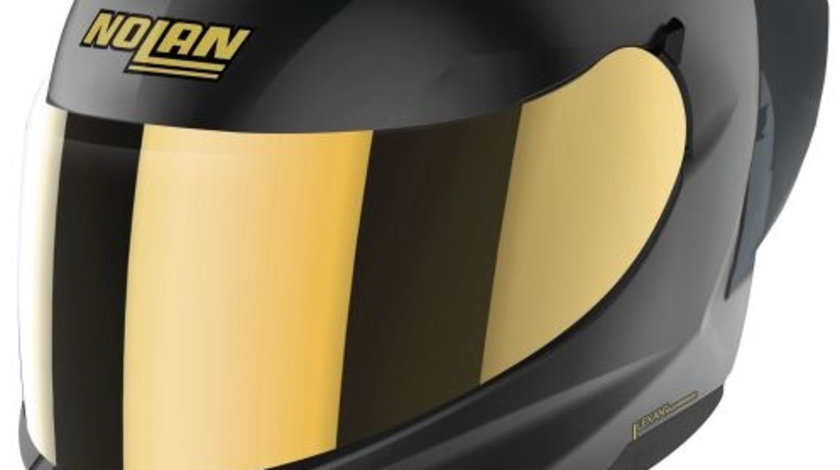 Casca Moto Integrala Full-Face Nolan N60-6 Sport Golden Edition 17 Negru Mat / Gold Marimea XL N6S000570-017-XL