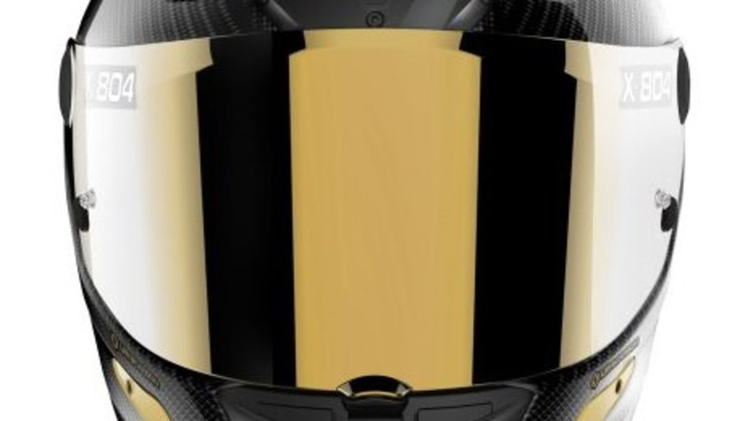 Casca Moto Integrala Full-Face Nolan X-804 RS U.C. Golden Edition 3 Negru / Gold / Carbon Marimea L X84000570-003-L