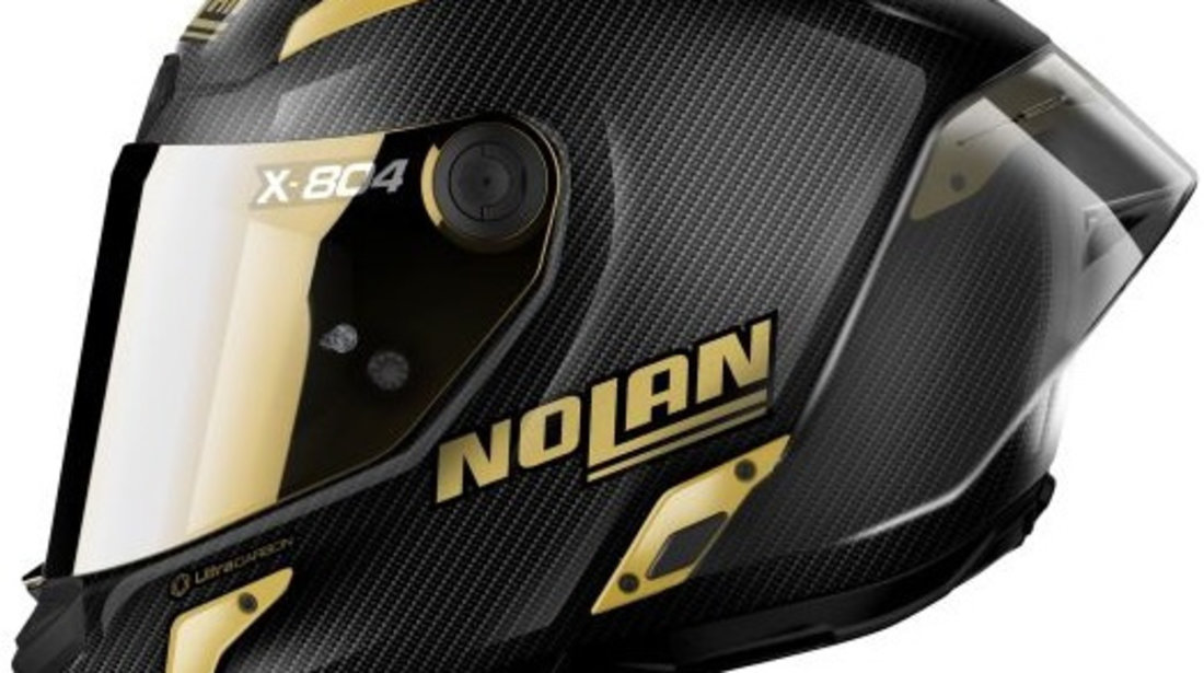 Casca Moto Integrala Full-Face Nolan X-804 RS U.C. Golden Edition 3 Negru / Gold / Carbon Marimea XXS X84000570-003-XXS