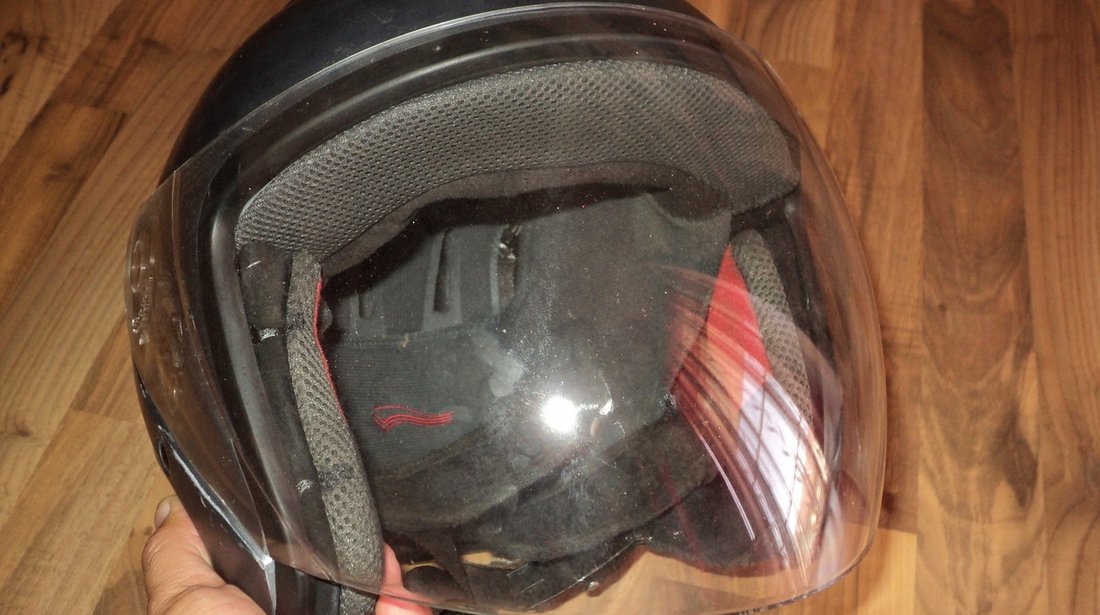 casca moto open-face ls2 ,gri sobolan,masura XL (61,62 cm)