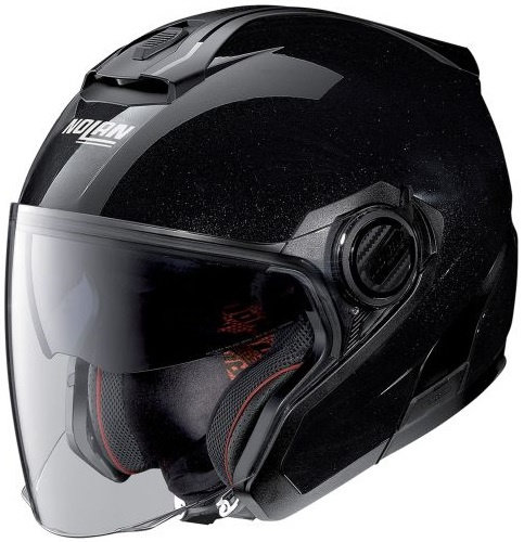 Casca Moto Open Face Nolan N40-5 06 Special N-Com 12 Negru Marimea XXS N4Z000420-012-XXS