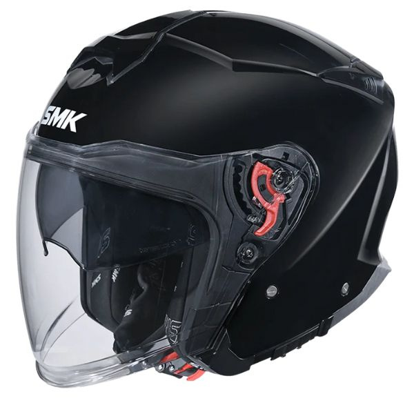 Casca Moto Open Face Smk GTJ Negru Lucios Marimea XXL SMK0119/24/GL200/2XL