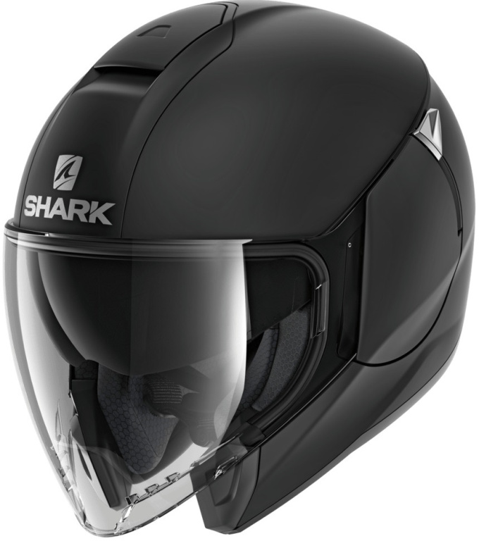 Casca Moto Shark Citycruiser Blank Negru Mat Marimea S HE1921E-KMA-S