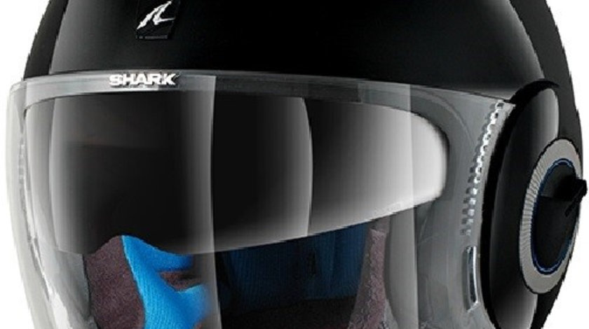 Casca Moto Shark Nano Blank Negru Marimea L HE2802E-BLK-L