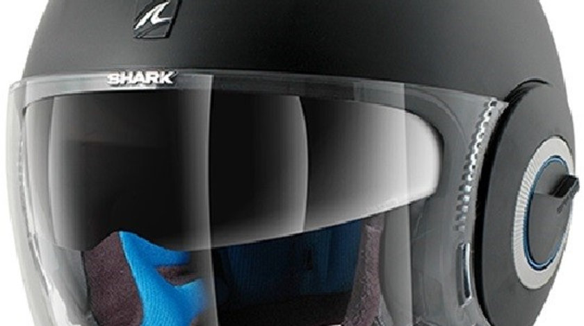 Casca Moto Shark Nano Blank Negru Mat Marimea XS HE2805E-KMA-XS