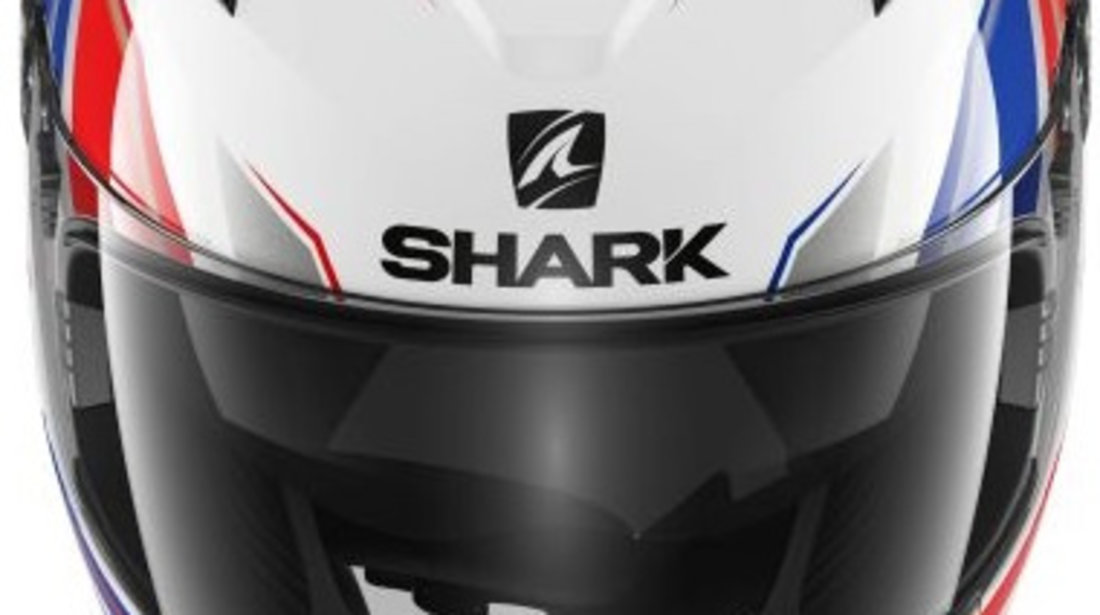 Casca Moto Shark Ridill 1.2 Phaz Alb / Rosu / Albastru Marimea XS HE0533E-WBR-XS