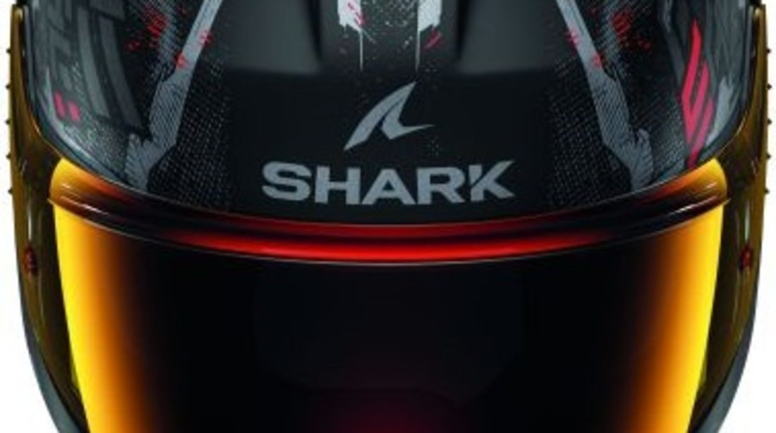 Casca Moto Shark Ridill 2 Molokai Mat Negru / Gri / Rosu Marimea M HE1110E-KAR-M