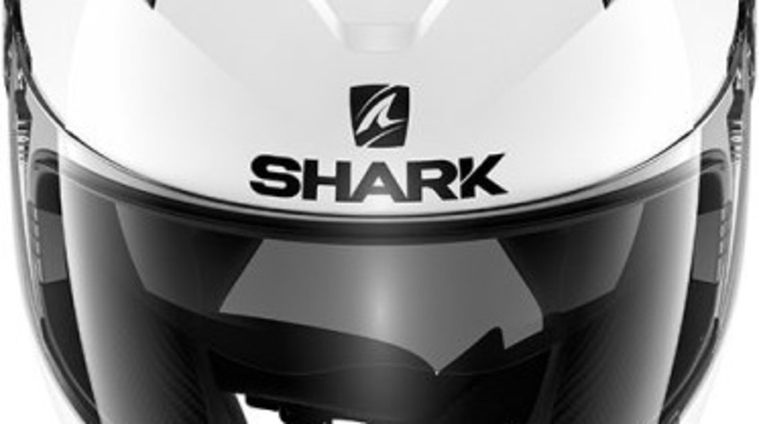 Casca Moto Shark Ridill Blank Alb Marimea L HE0500E-WHU-L