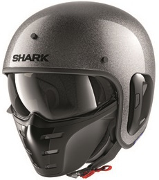 Casca Moto Shark S-Drak 2 Blank Glitter Gri Marimea L HE2762E-SSX-L