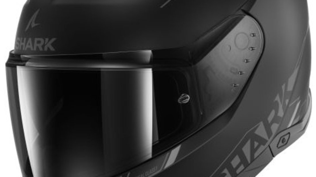 Casca Moto Shark Skwal i3 Blank SP Mal Negru Mat Marimea XL HE0811E-KAK-XL