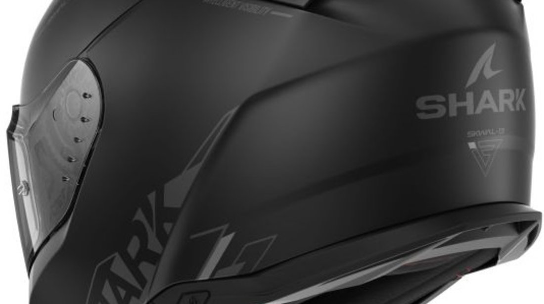 Casca Moto Shark Skwal i3 Blank SP Mal Negru Mat Marimea XL HE0811E-KAK-XL