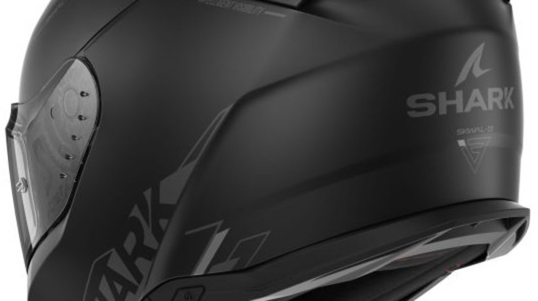 Casca Moto Shark Skwal i3 Blank SP Mat Negru Mat Marimea XL HE0811E-KAK-XL