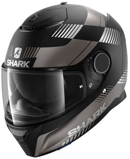 Casca Moto Shark Spartan 1.2 Strad Negru / Gri Marimea L HE3439E-KAS-L