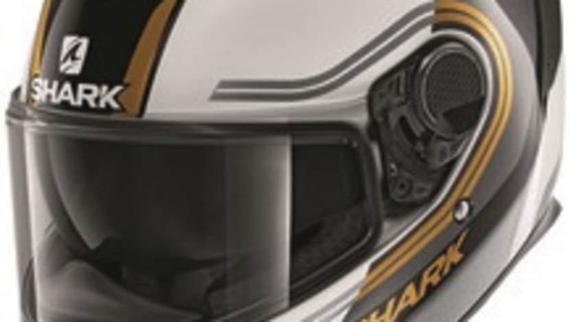 Casca Moto Shark Spartan GT Tracker Negru / Alb / Gakben Marimea L HE7055E-WKQ-L