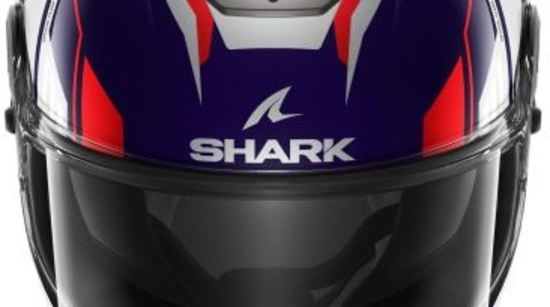 Casca Moto Shark Spartan RS Byhron Gri / Rosu / Albastru Navy Marimea M HE8110E-BWU-M