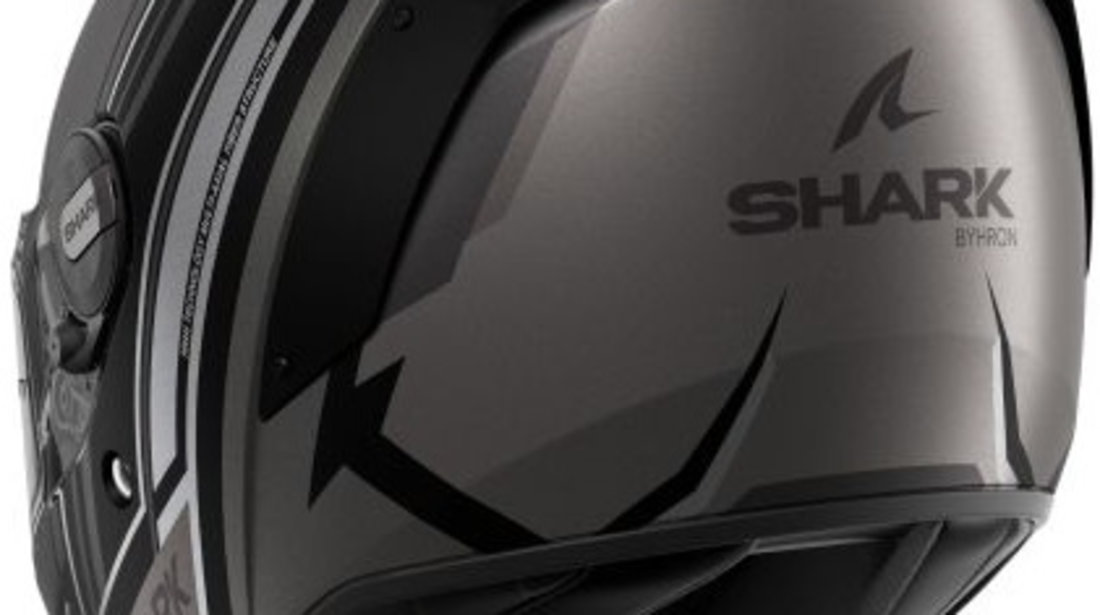 Casca Moto Shark Spartan RS Byhron Mat Gri / Negru Marimea S HE8111E-KAU-S