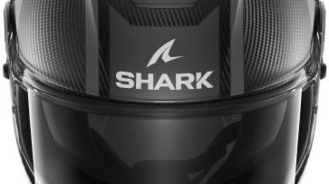 Casca Moto Shark Sparton RS Carbon Shawn Mat Negru / Gri / Carbon Marimea M HE8156E-DSA-M