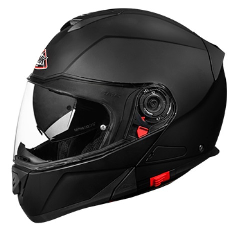 Casca Moto Smk Glide Matt Black Ma200 Marimea S SMK0100/17/MA200/S