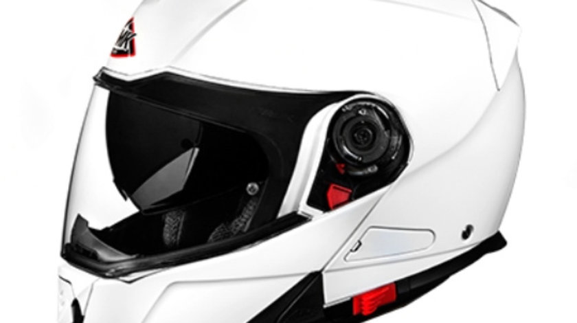 Casca Moto Smk Glide White Gl100 Marimea 3XL SMK0100/17/GL100/3XL