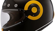 Casca Moto Smk Retro Black GL240 Negru Marimea S S...