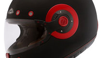 Casca Moto Smk Retro Matt Blak Ma230 Marimea XS SM...