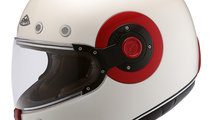 Casca Moto Smk Retro White Gl130 Marimea L SMK0112...