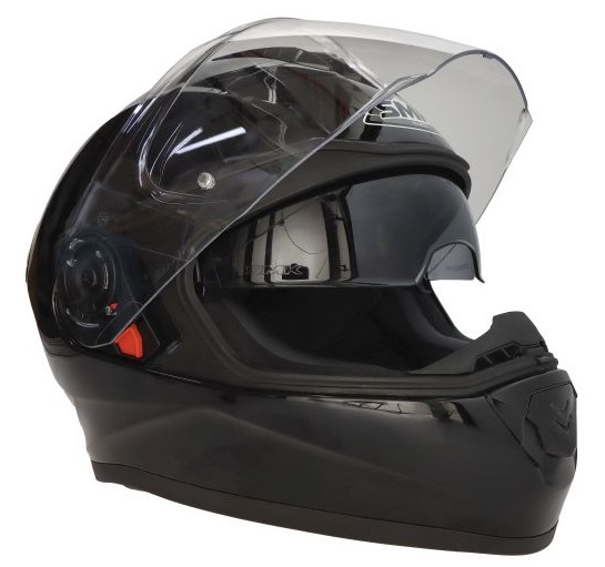 Casca Moto Smk Twister Black Gl200 Marimea XS SMK0104/17/GL200/XS