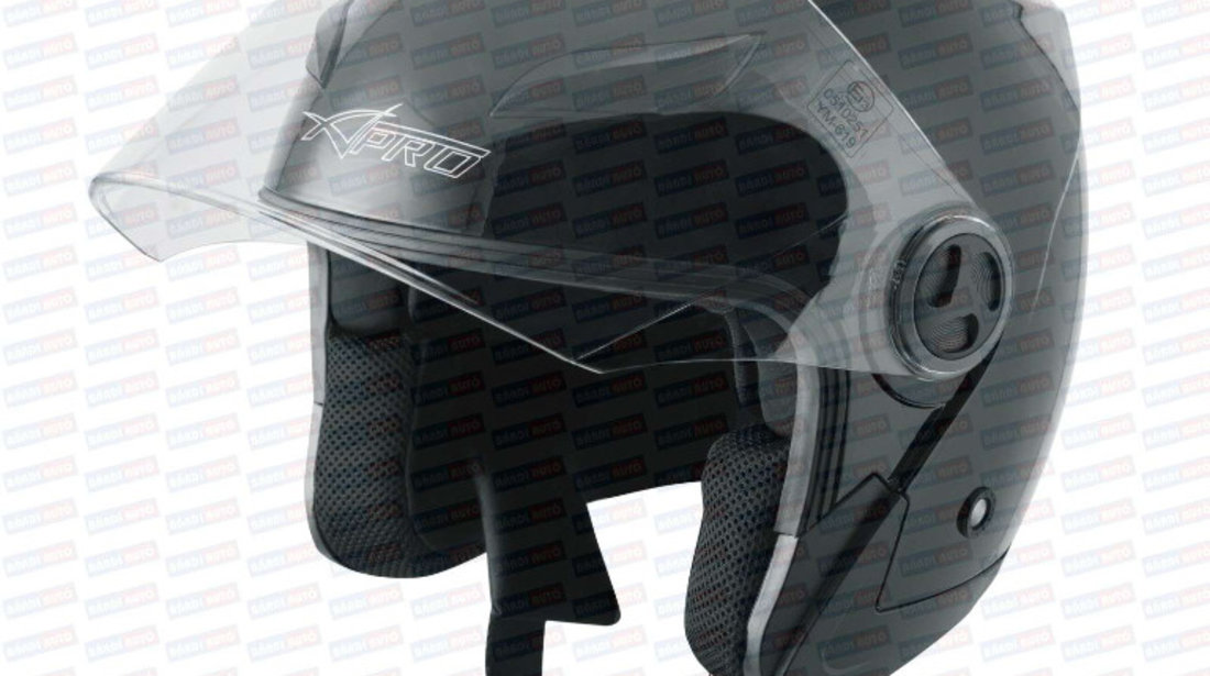 CASCA MOTOCICLETA / SCUTER / ATV OPEN-FACE A-PRO MODEL ACADEMY CASCO JET XS ⭐⭐⭐⭐⭐